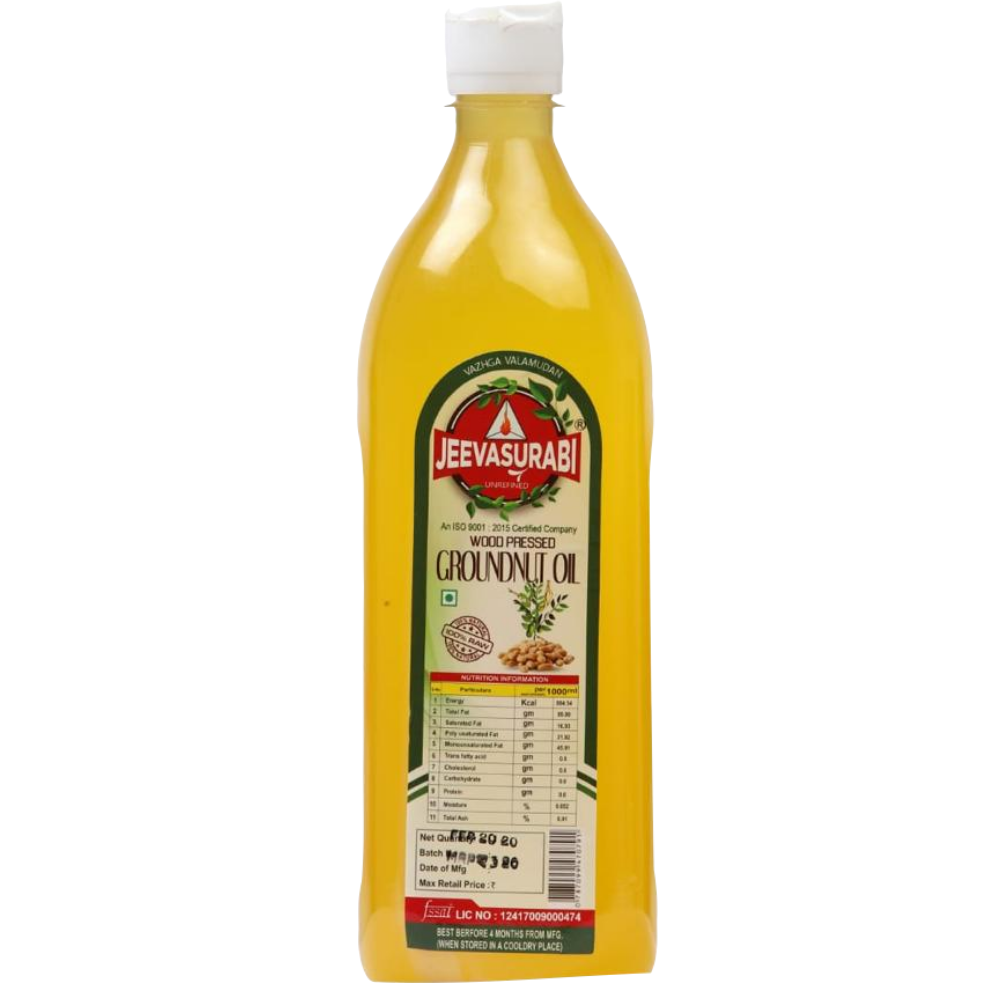 Cold Pressed Groundnut oil